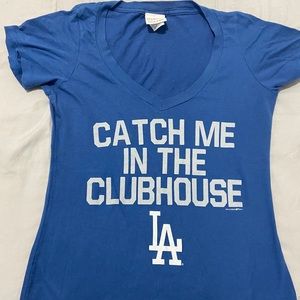 5th & Ocean Dodgers V Neck